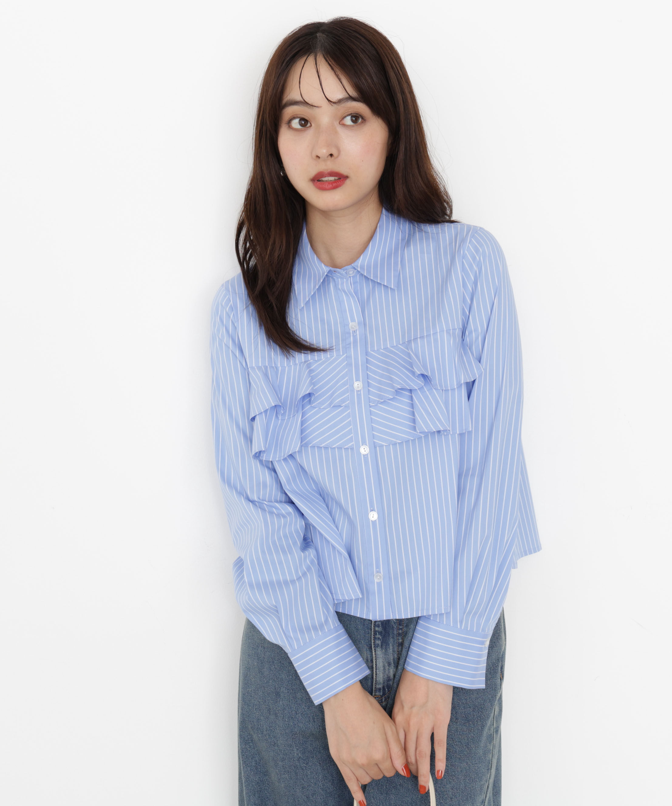 PROPORTION BODY DRESSING「フリルシャツ」|シャツ・ブラウス|ブルーストラ 1