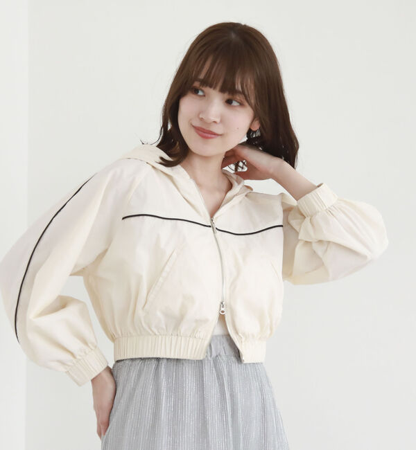 archives「サイドラインフーディ／」|テーラードジャケット|IVORY