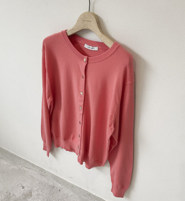 Doux archives「Ｂａｓｉｃカーディガン」|カーディガン|CORAL PINK