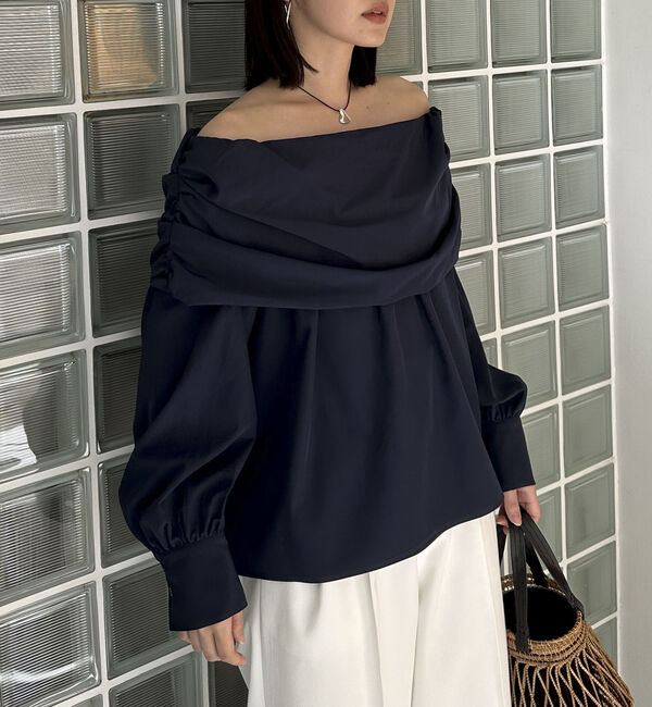 Doux archives「オフショル２ｗａｙブラウス」|シャツ・ブラウス|