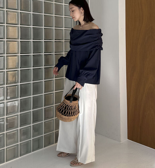 Doux archives「オフショル２ｗａｙブラウス」|シャツ・ブラウス|