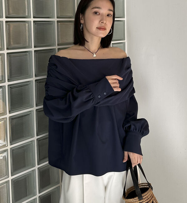 Doux archives「オフショル２ｗａｙブラウス」|シャツ・ブラウス|