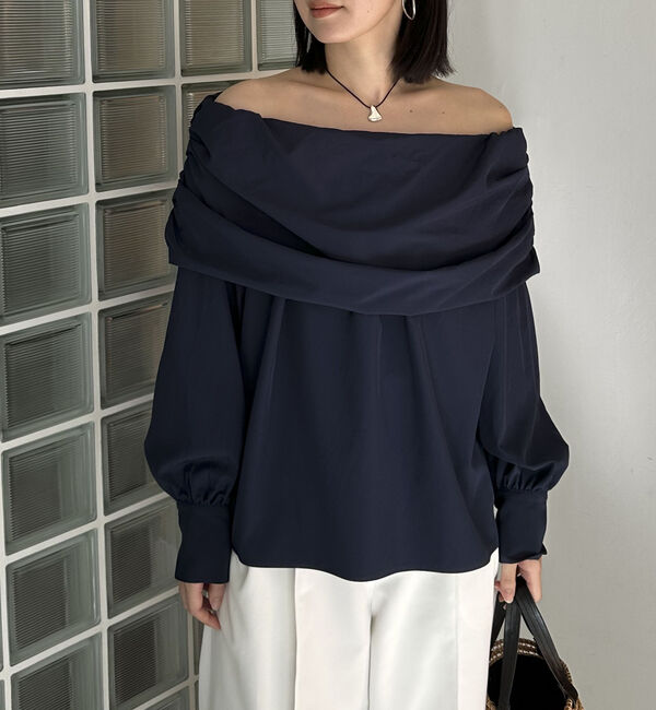 Doux archives「オフショル２ｗａｙブラウス」|シャツ・ブラウス|