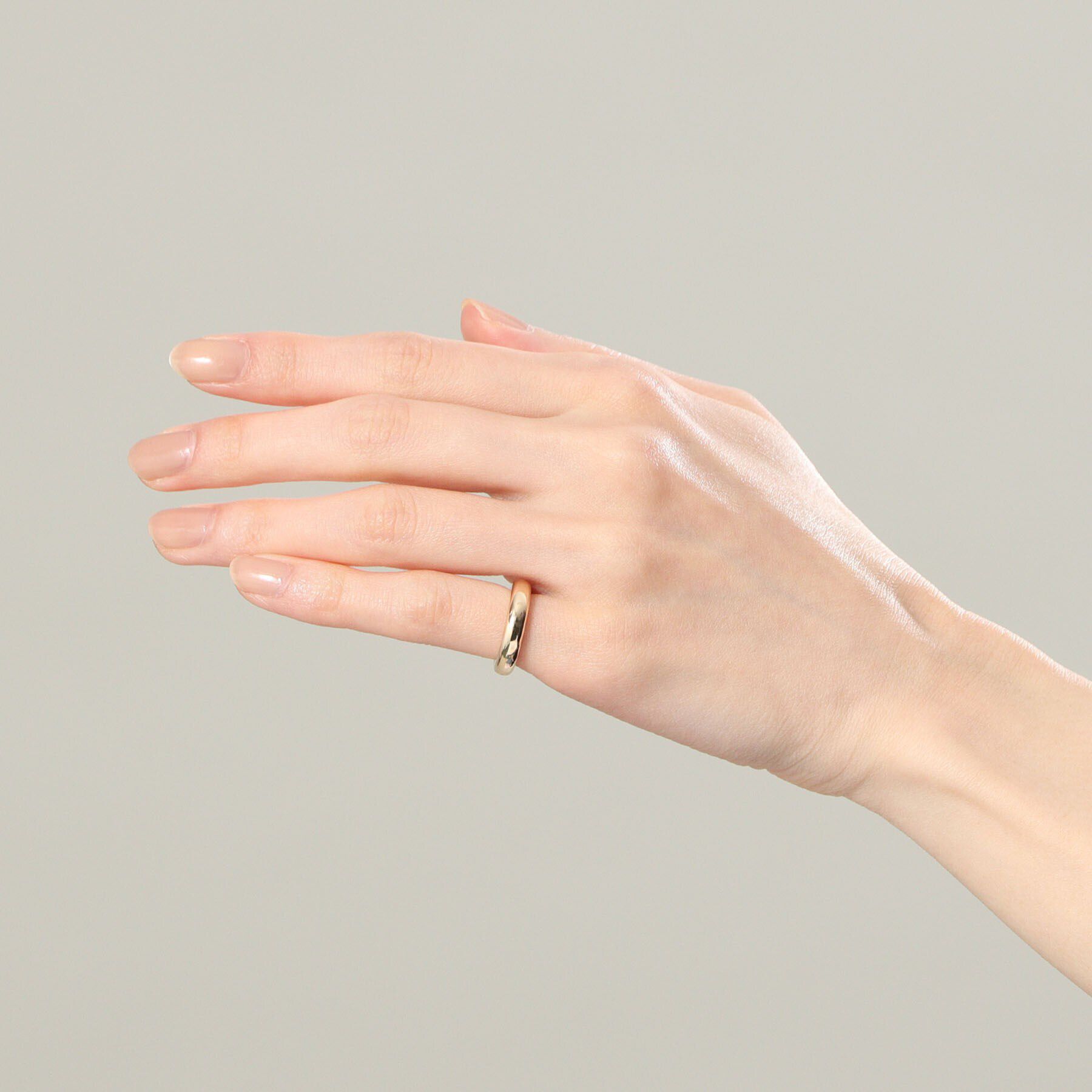 COCOSHNIK「K10丸線ボリューム イヤーカフ中」|イヤリング|