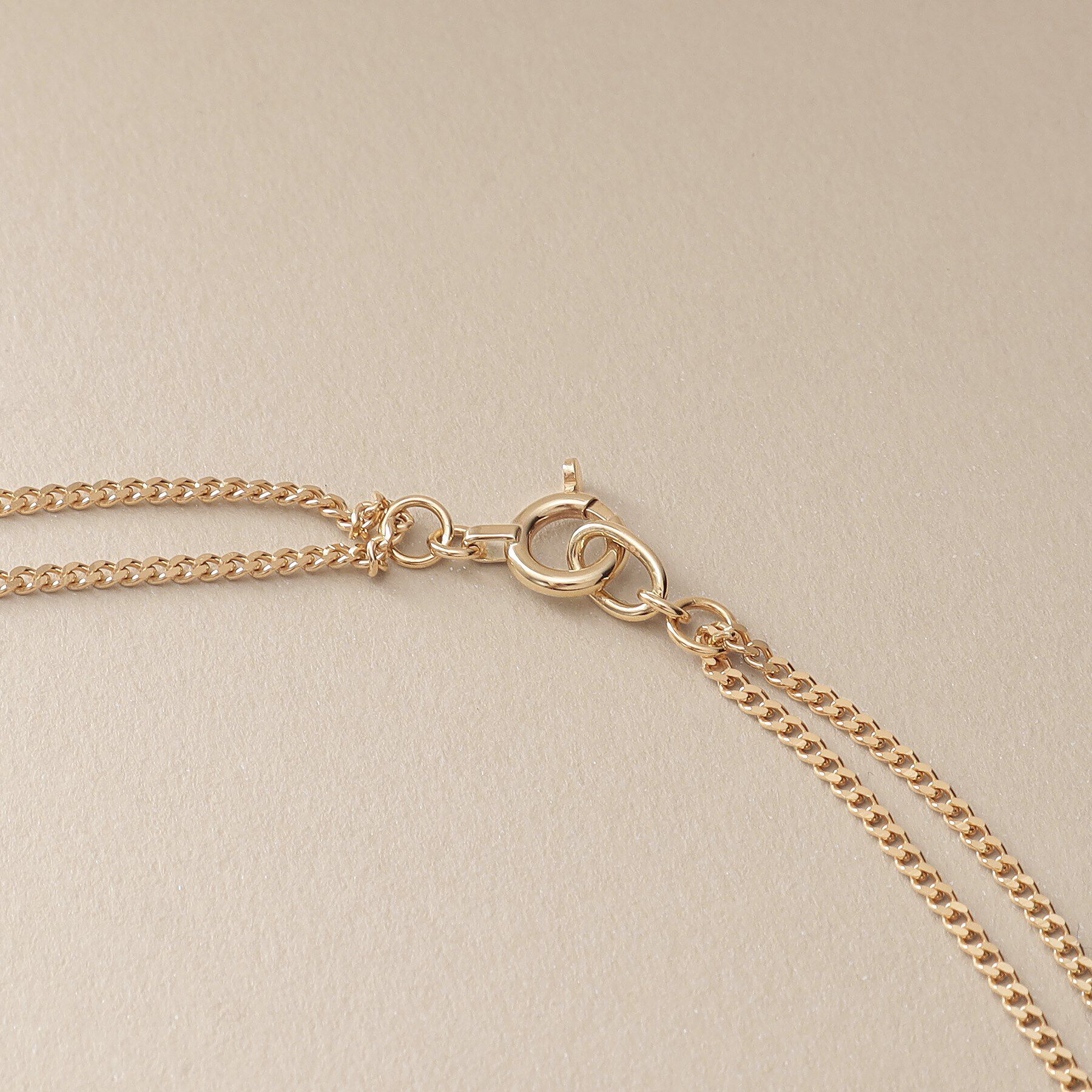 COCOSHNIK「K10キヘイループ ネックレス（60cm）」|ネックレス|