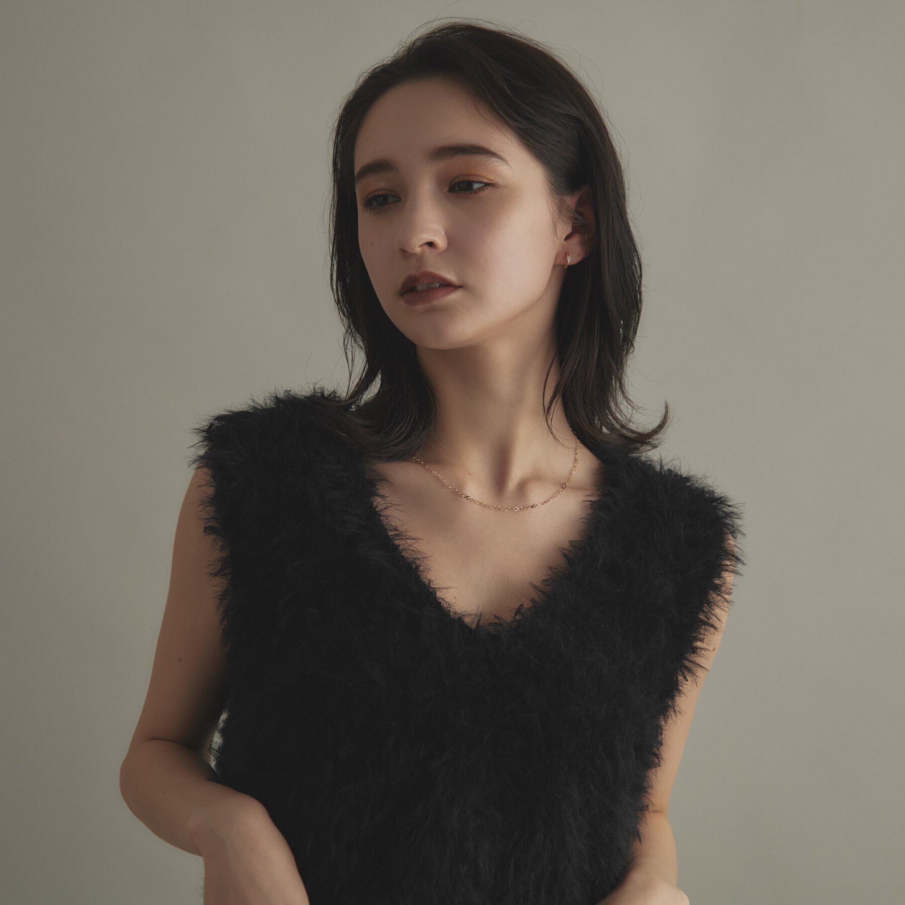 COCOSHNIK「K10X大チェーン ネックレス」|ネックレス|