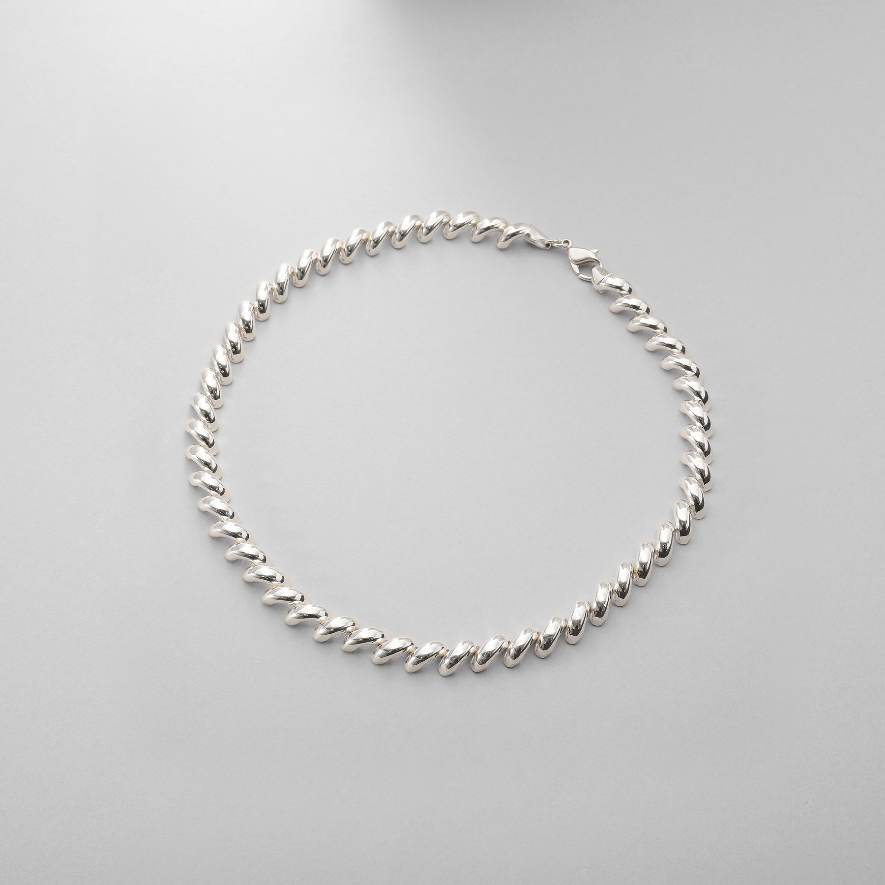 COCOSHNIK ONKITSCH「シルバー デザインチェーン サンマルコネックレス」|ネックレス|