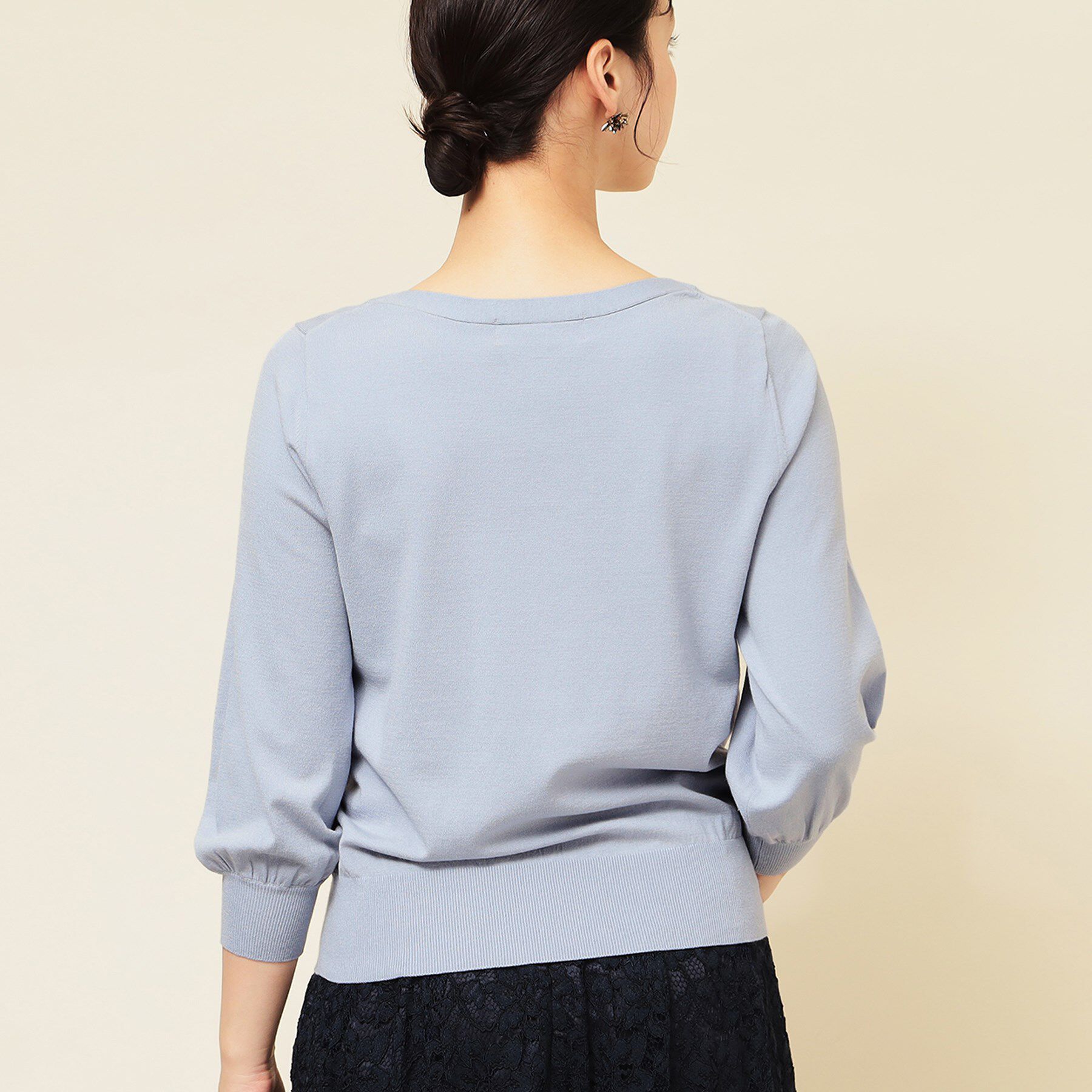 SunaUna「【SS～Lサイズ展開／手刺繍】クラフトニット」|ニット・セーター|