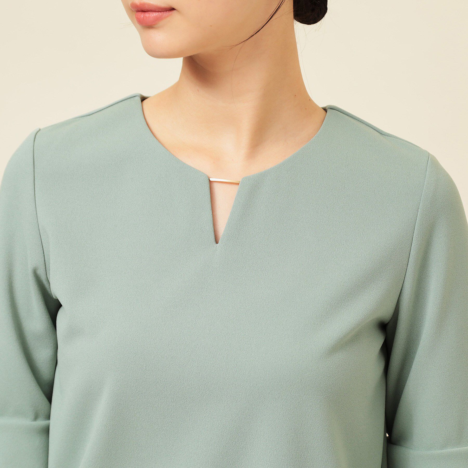 SunaUna「【4色展開／袖ラッフル】プルオーバー」|Tシャツ・カットソー|