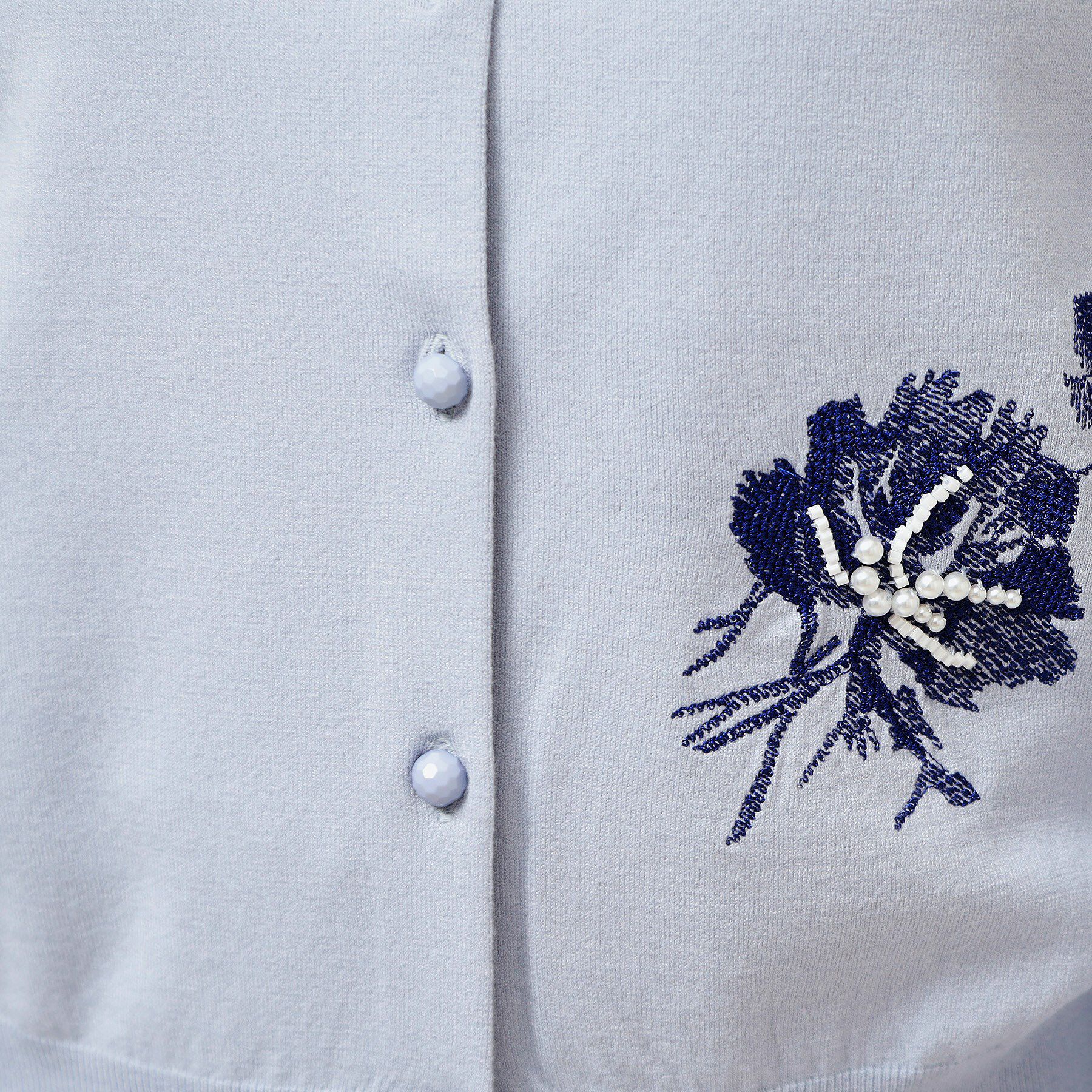 SunaUna「【SS～Lサイズ展開/手刺繍】クラフトカーディガン」|カーディガン|