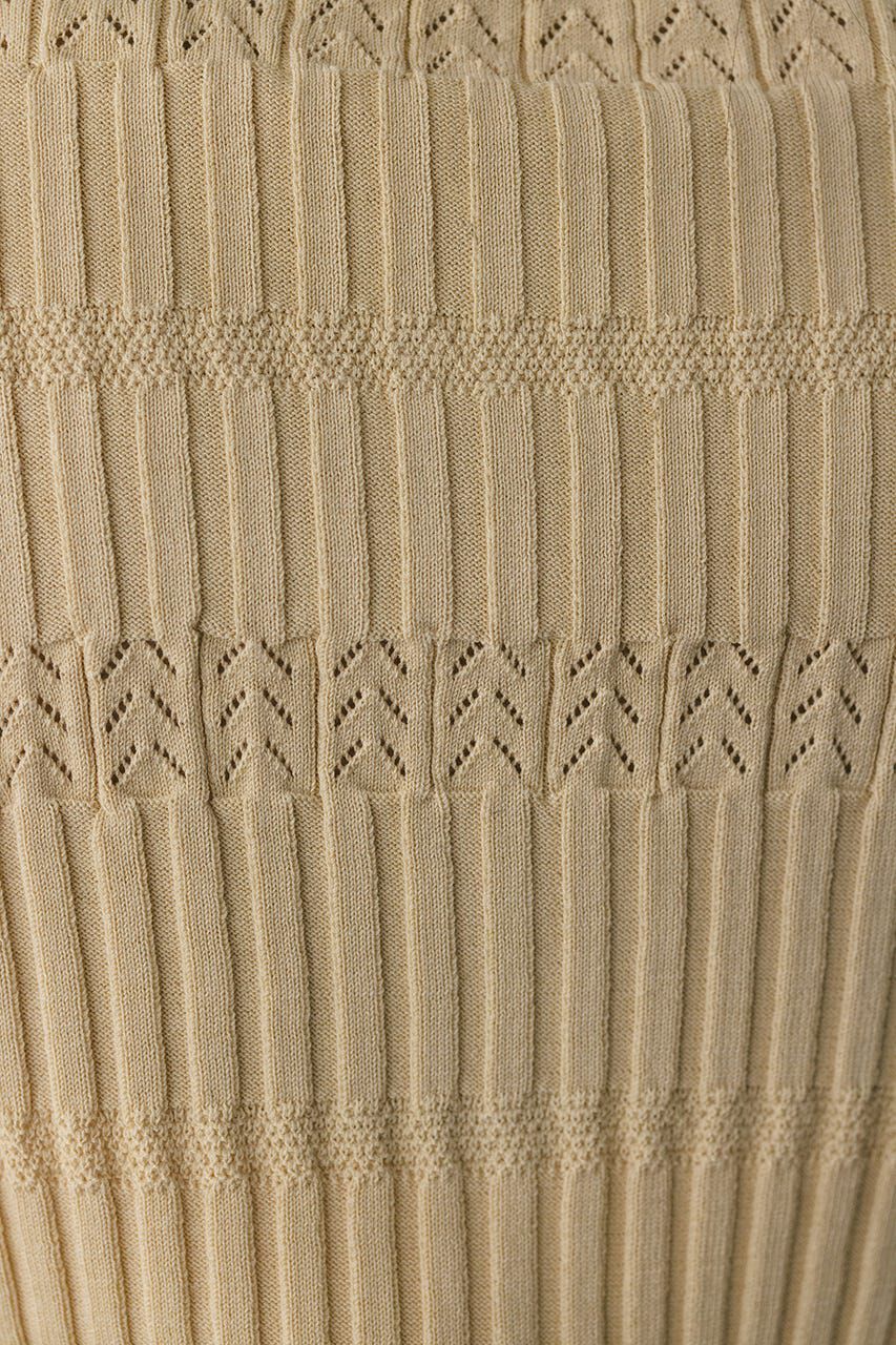 STYLEMIXER「アイレットリブニットポロ」|ニット・セーター|