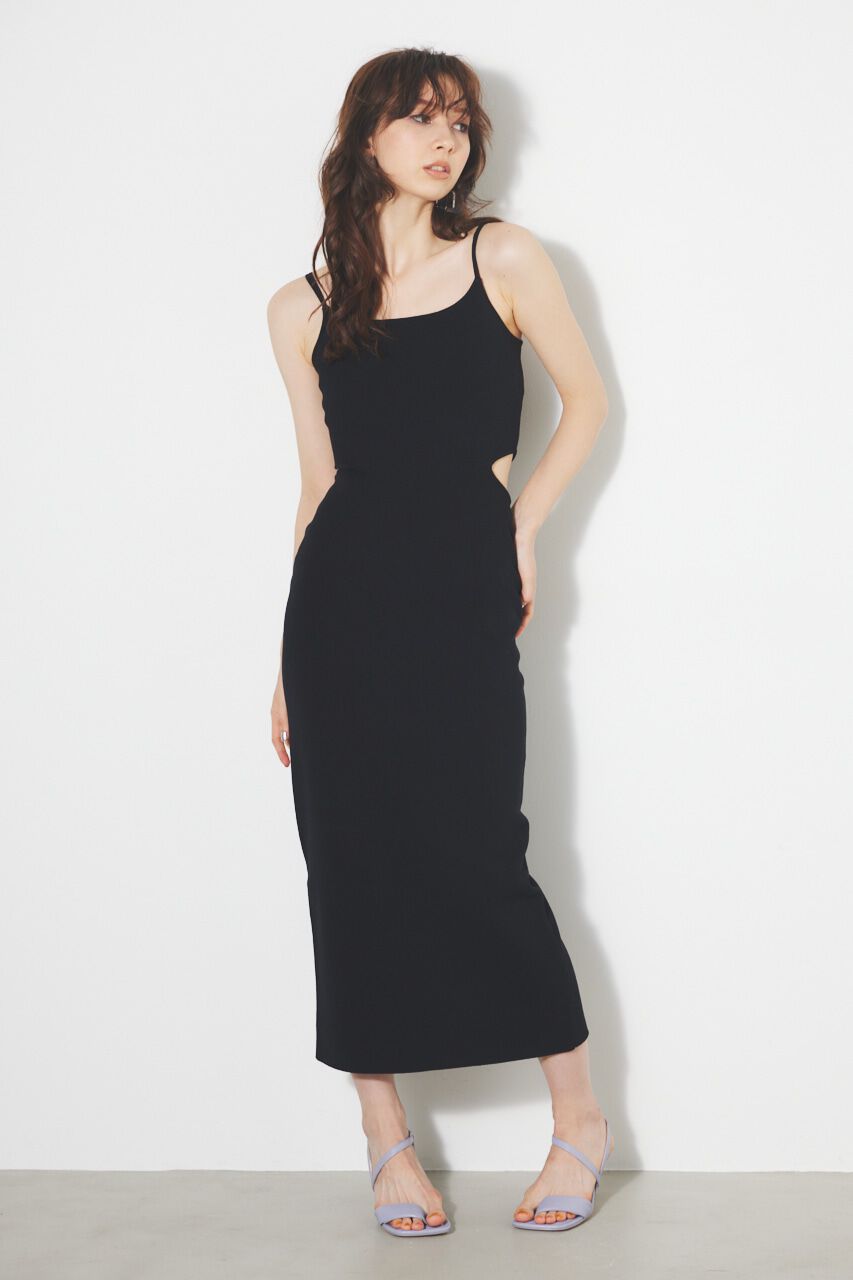 rienda「ジオメトリックジャガードKnit SET OP」|ワンピース|