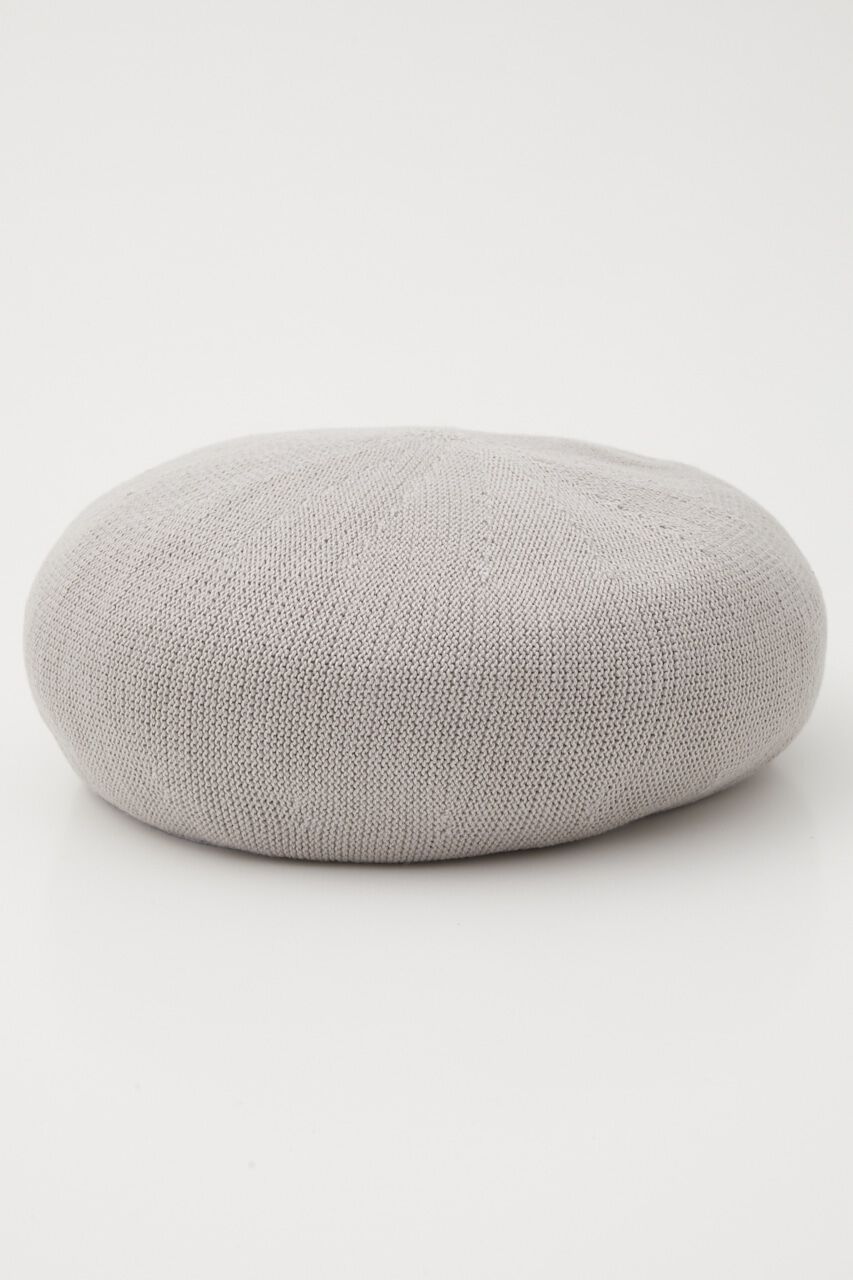 rienda「ナチュラルカラーベレー帽」|その他|L/GRY1