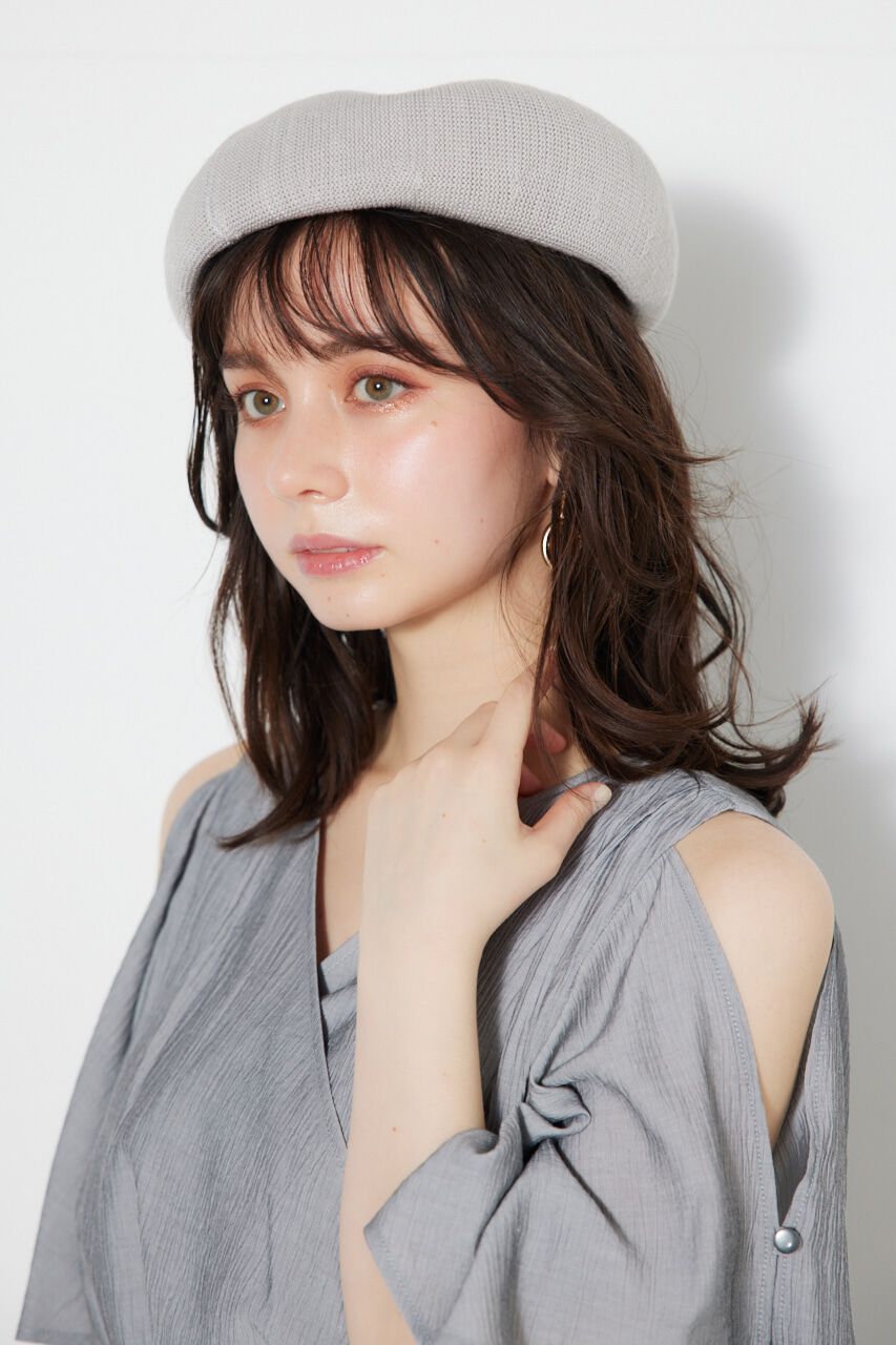 rienda「ナチュラルカラーベレー帽」|その他|