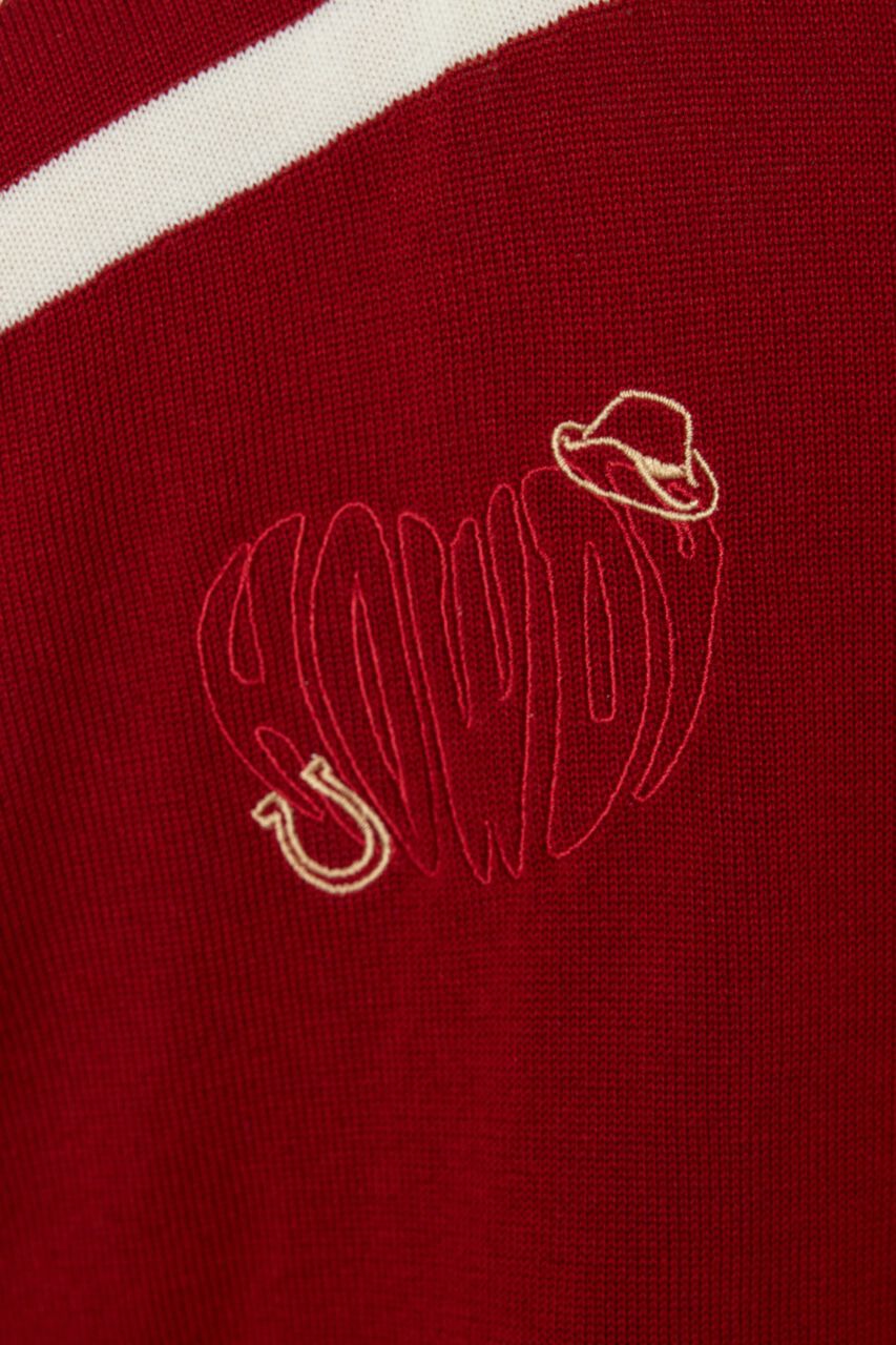 RODEO CROWNS「ワッペンニットカーディガン」|ニット・セーター|