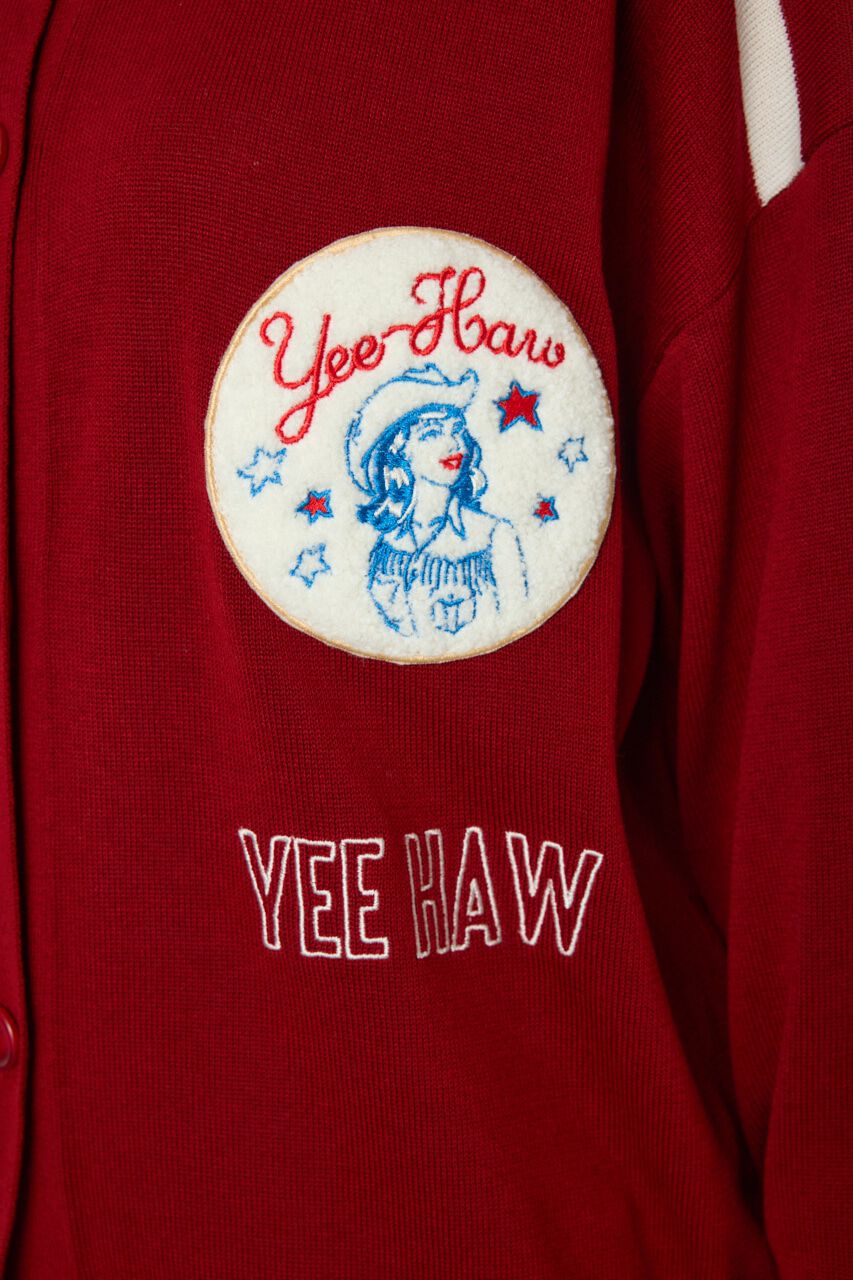 RODEO CROWNS「ワッペンニットカーディガン」|ニット・セーター|