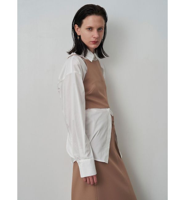 ELENDEEK「SHORT CAMI SET CROSS BL」|シャツ・ブラウス|