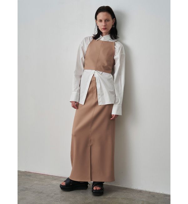 ELENDEEK「SHORT CAMI SET CROSS BL」|シャツ・ブラウス|