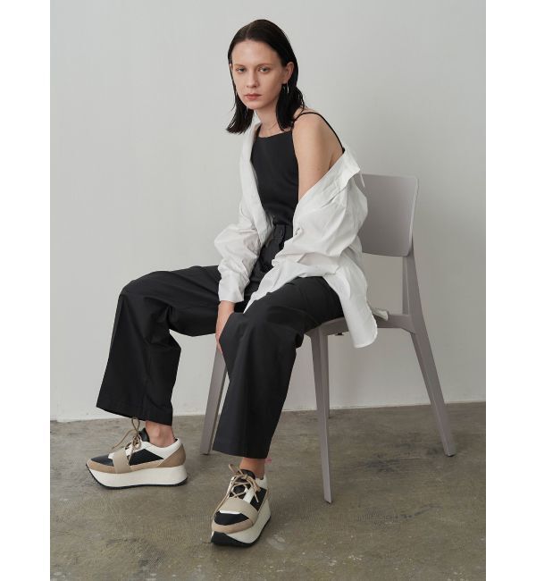 ELENDEEK「SHORT CAMI SET CROSS BL」|シャツ・ブラウス|