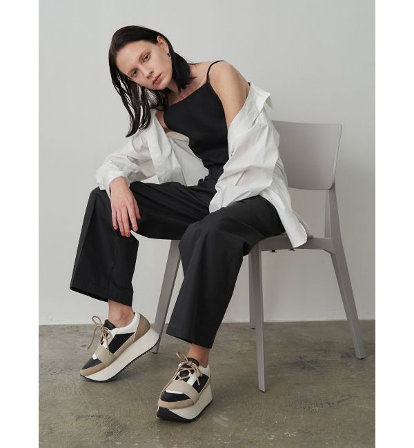 ELENDEEK「SHORT CAMI SET CROSS BL」|シャツ・ブラウス|