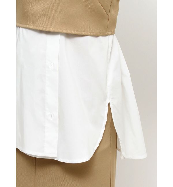 ELENDEEK「SHORT CAMI SET CROSS BL」|シャツ・ブラウス|