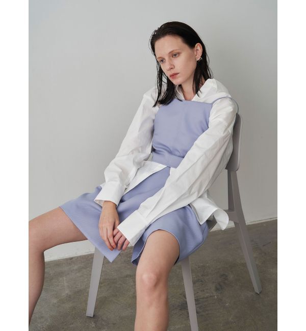 ELENDEEK「SHORT CAMI SET CROSS BL」|シャツ・ブラウス|