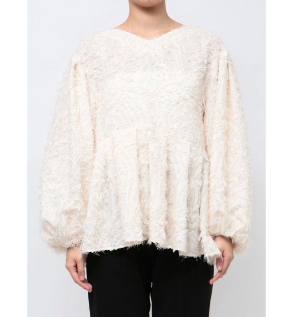ELENDEEK「FRINGE PEPLUM BL」|シャツ・ブラウス|