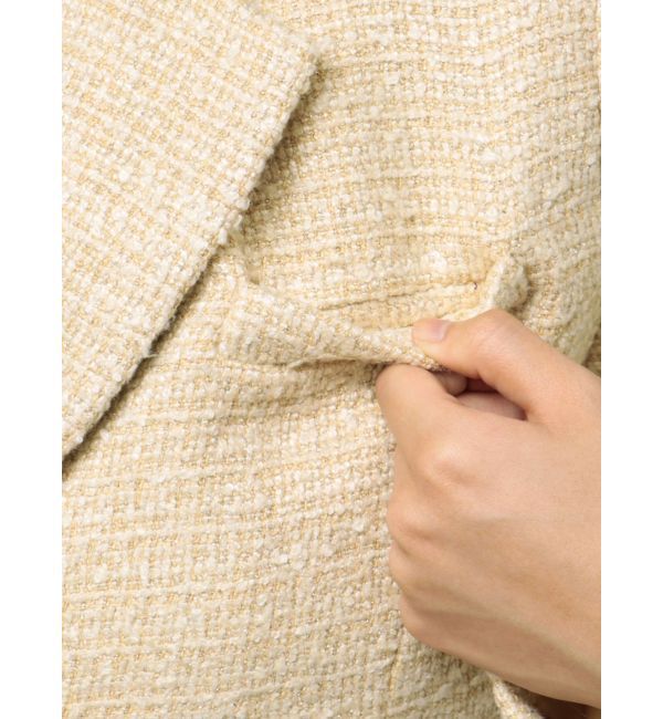 RESEXXY「ツイードクロップドジャケット【セットアップ着用可能】」|その他|