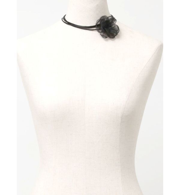 RESEXXY「フラワーモチーフシアーコサージュ」|ネックレス|