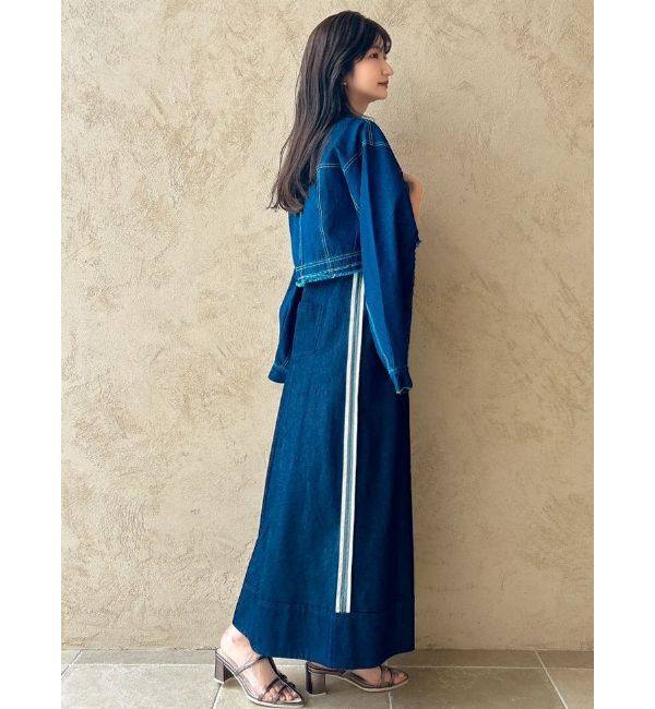 dazzlin「2WAYスリーブショートデニムジャケット」|デニムジャケット|