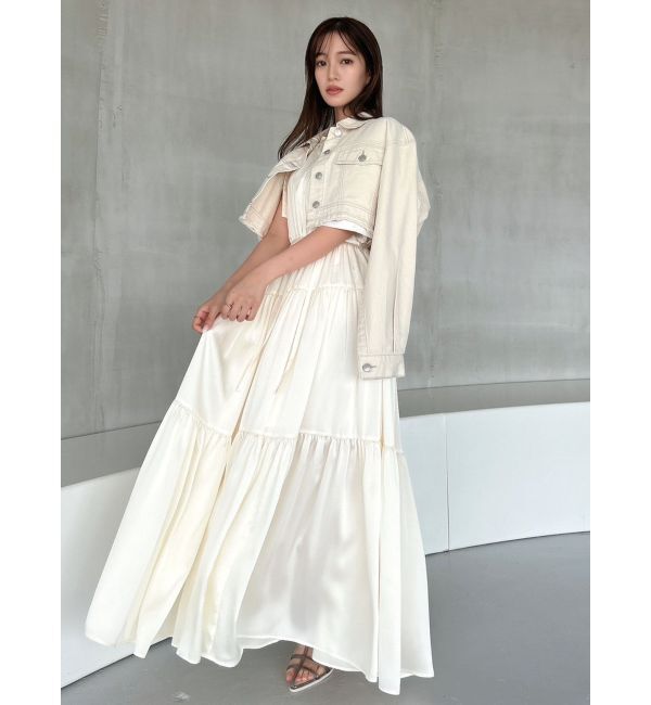 dazzlin「2WAYスリーブショートデニムジャケット」|デニムジャケット|