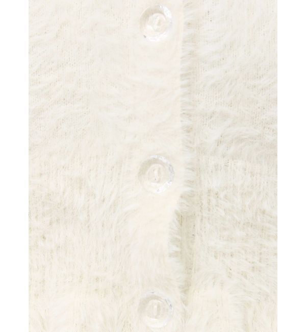 dazzlin「ミニシャギーペプラムカーデトップス」|ニット・セーター|