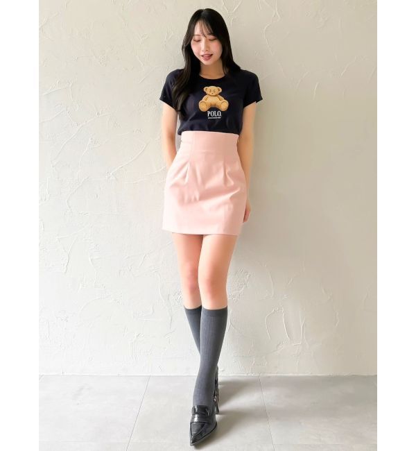 dazzlin「【POLO BCSコラボ/再生産】ベアモチーフコンパクトTシャツ」|Tシャツ・カットソー|