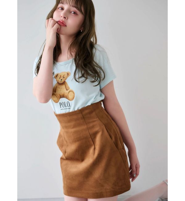 dazzlin「【POLO BCSコラボ/再生産】ベアモチーフコンパクトTシャツ」|Tシャツ・カットソー|