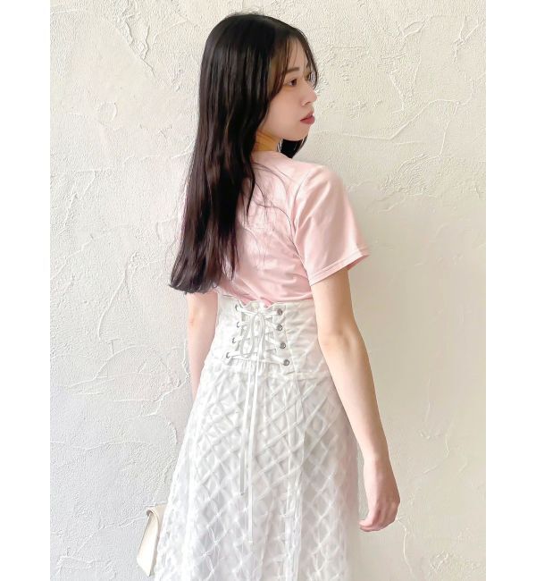 dazzlin「【POLO BCSコラボ/再生産】ベアモチーフコンパクトTシャツ」|Tシャツ・カットソー|