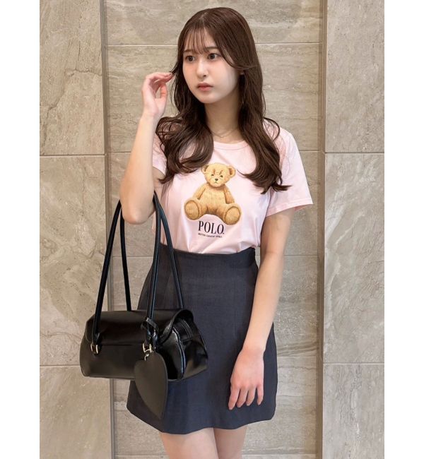 dazzlin「【POLO BCSコラボ/再生産】ベアモチーフコンパクトTシャツ」|Tシャツ・カットソー|
