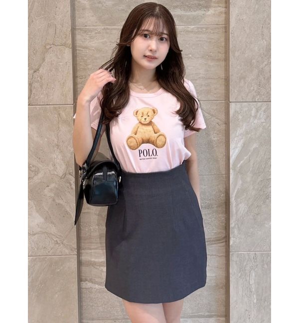 dazzlin「【POLO BCSコラボ/再生産】ベアモチーフコンパクトTシャツ」|Tシャツ・カットソー|
