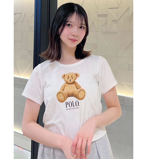 dazzlin「【POLO BCSコラボ/再生産】ベアモチーフコンパクトTシャツ」|Tシャツ・カットソー|
