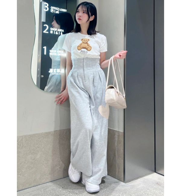 dazzlin「【POLO BCSコラボ/再生産】ベアモチーフコンパクトTシャツ」|Tシャツ・カットソー|