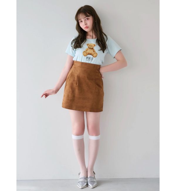 dazzlin「【POLO BCSコラボ/再生産】ベアモチーフコンパクトTシャツ」|Tシャツ・カットソー|