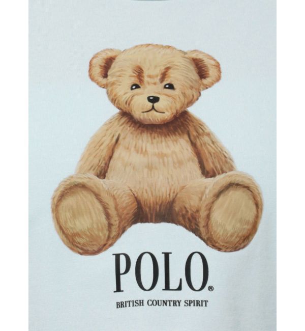 dazzlin「【POLO BCSコラボ/再生産】ベアモチーフコンパクトTシャツ」|Tシャツ・カットソー|