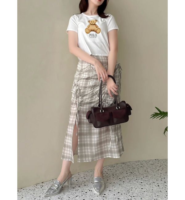 dazzlin「【POLO BCSコラボ/再生産】ベアモチーフコンパクトTシャツ」|Tシャツ・カットソー|