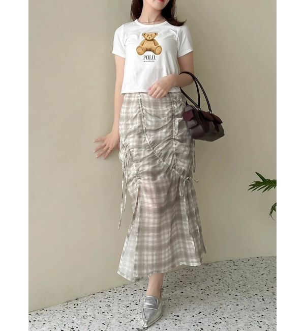 dazzlin「【POLO BCSコラボ/再生産】ベアモチーフコンパクトTシャツ」|Tシャツ・カットソー|