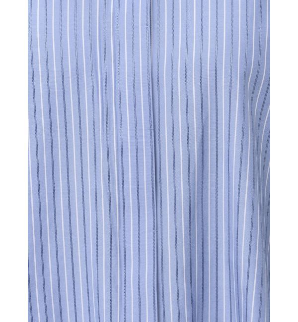 Ungrid「【Htage】スリットデザインストライプシャツ」|シャツ・ブラウス|