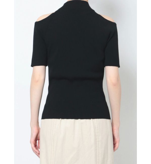 LAGUNAMOON「オープンショルダーニットプルオーバー」|カーディガン|