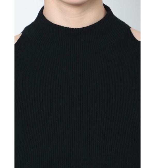 LAGUNAMOON「オープンショルダーニットプルオーバー」|カーディガン|