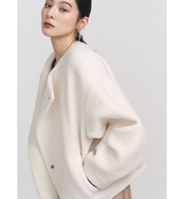 LAGUNAMOON「ボアブルゾン」|ブルゾン・スタジャン|