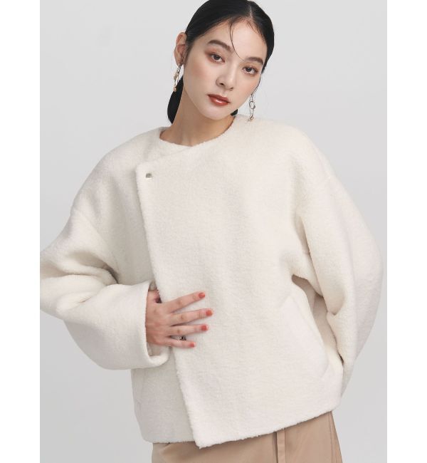 LAGUNAMOON「ボアブルゾン」|ブルゾン・スタジャン|