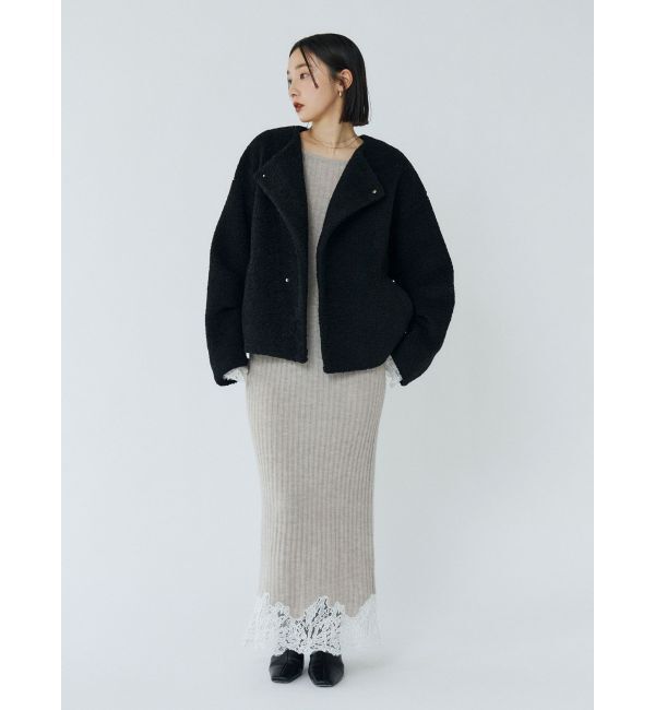 LAGUNAMOON「ボアブルゾン」|ブルゾン・スタジャン|