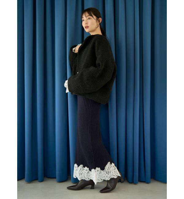 LAGUNAMOON「ボアブルゾン」|ブルゾン・スタジャン|